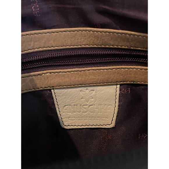 Anuschka handbag Pink Crossbody Purse Genuine Leather Max Aura - Picture 5 of 8